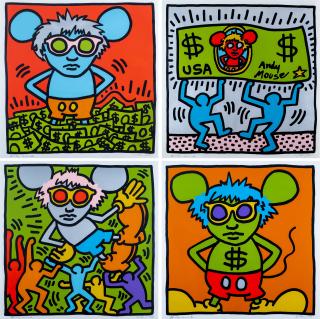Keith Haring - Andy Mouse