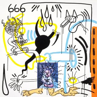 Keith Haring - Apocalypse #8