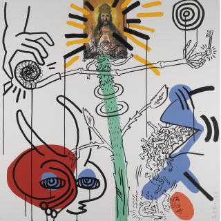 Keith Haring - Apocalypse: Two Plates