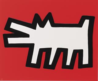 Keith Haring - Barking Dog (L. Pgs. 170-171)