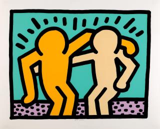 Keith Haring - Best Buddies (L. pp. 184-85)