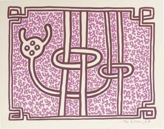 Keith Haring - Chocolate Buddah 1-5 (Littmann Pp.122-5)