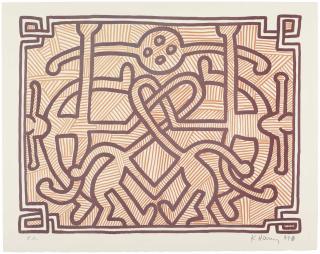 Keith Haring - Chocolate Buddha 2