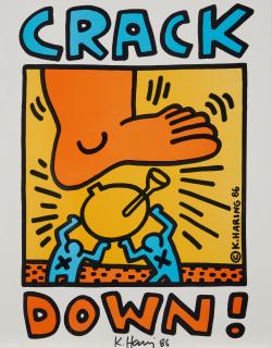 Keith Haring - Crack Down!