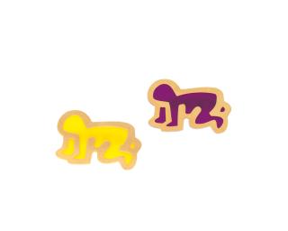 Keith Haring - Crawling Baby, Circa 1985