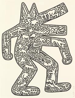 Keith Haring - Dog