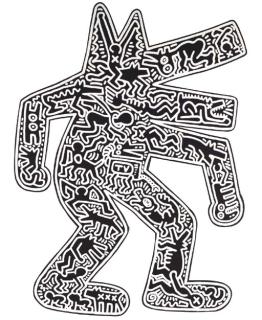 Keith Haring - Dog