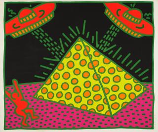 Keith Haring - Fertility Suite: One Plate (Littmann p. 32)
