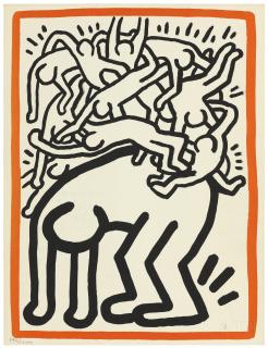 Keith Haring - Fight AIDS Worldwide