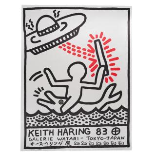 Keith Haring - Galerie Watari, Tokyo, 1983