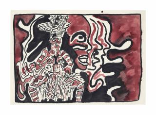 Keith Haring - Grace Jones At Paradise Garage