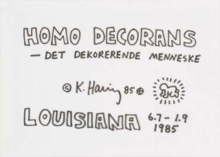Keith Haring - Homo Decorans - det dekorerende menneske
