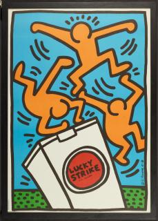 Keith Haring - Lucky Strike, 1987