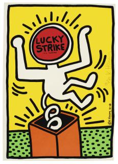 Keith Haring - Lucky Strike (L. P. 78)