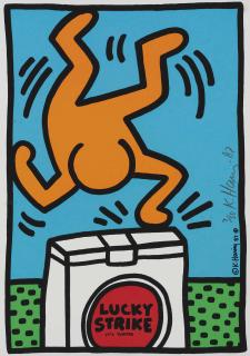 Keith Haring - Lucky Strike: one print