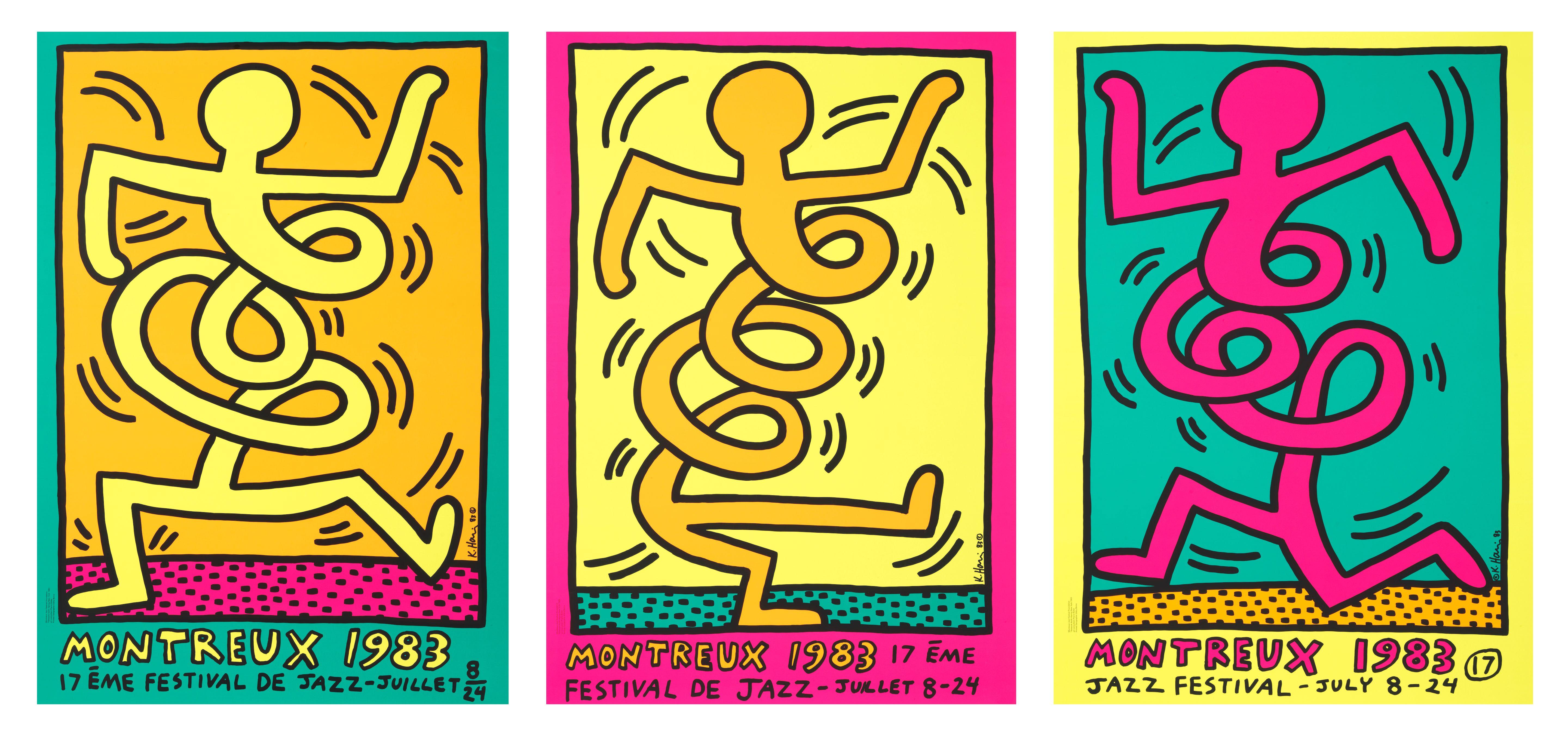 Keith Haring - Montreux Jazz Festival, 1983