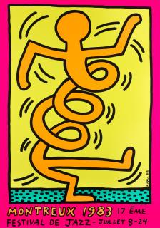 Keith Haring - Montreux Jazz Festival (Three Works)