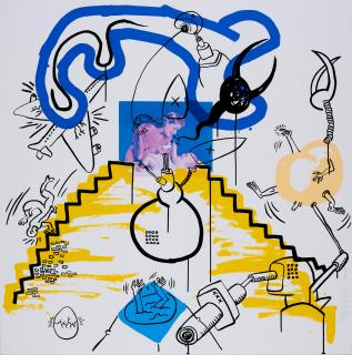 Keith Haring - Plate 3, Apocalypse
