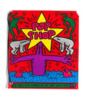 Keith Haring - Pop Shop Bag, circa 1986
