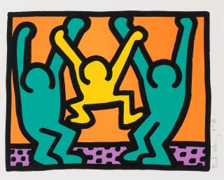 Keith Haring - Pop Shop I: one plate