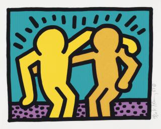 Keith Haring - Pop Shop I: one plate