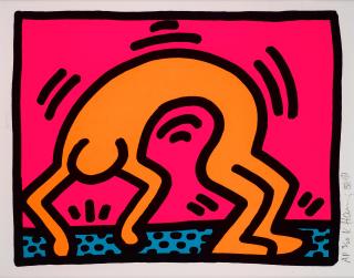 Keith Haring - ”Pop Shop II (B)”