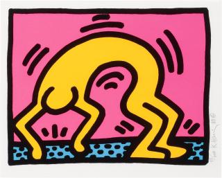 Keith Haring - Pop Shop Ii: One Plate (Littmann P. 96)