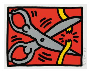 Keith Haring - Pop Shop Iii: One Plate (Littmann P. 144)