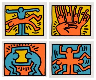 Keith Haring - Pop Shop VI (Littmann pages 150-51)