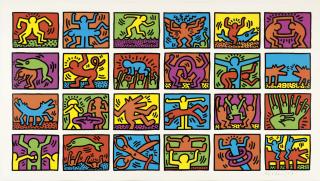 Keith Haring - Retrospect (L. p. 120-1)