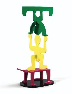 Keith Haring - Sans Titre - Trois Acrobates