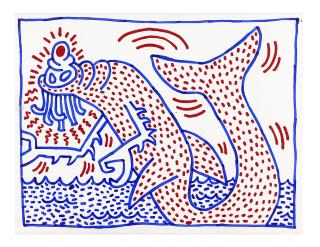 Keith Haring - Sans titre