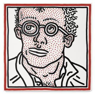 Keith Haring - Self-Portrait For Tony