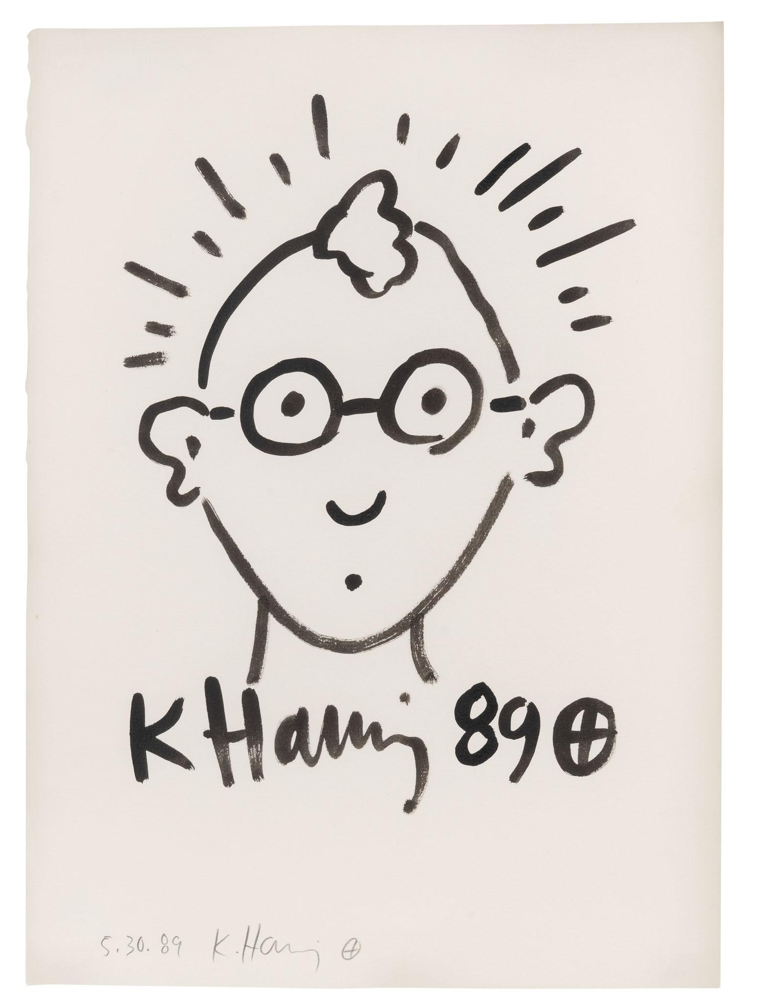 Keith Haring - Self-Portrait