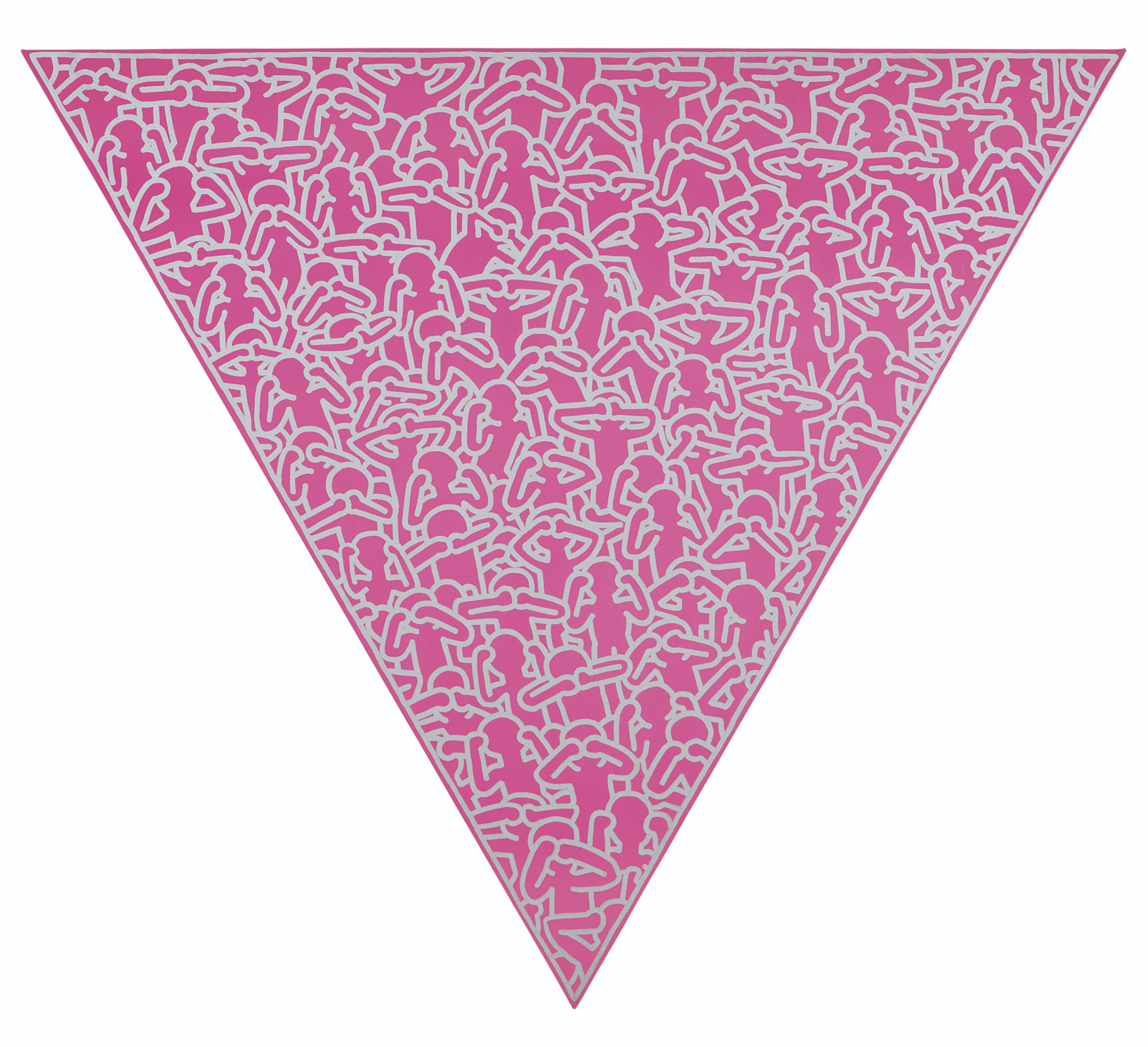 Keith Haring - Silence = Death