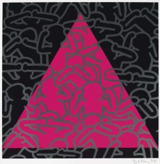 Keith Haring - Silence Equals Death