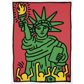 Keith Haring - Statue Of Liberty (Littmann P. 63)