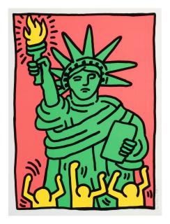 Keith Haring - Statue Of Liberty (Littmann P. 63)