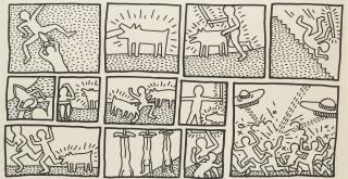Keith Haring - The Blueprint Drawings: One Plate