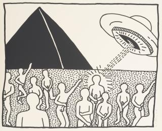 Keith Haring - The Blueprint Drawings: One Plate