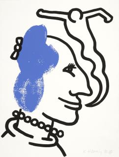 Keith Haring - The Story Of Red And Blue #6