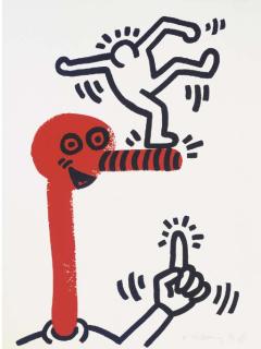 Keith Haring - The Story Of Red And Blue (Cantz P. 128-133)