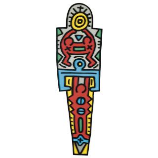 Keith Haring - Totem (Schellmann P. 140)