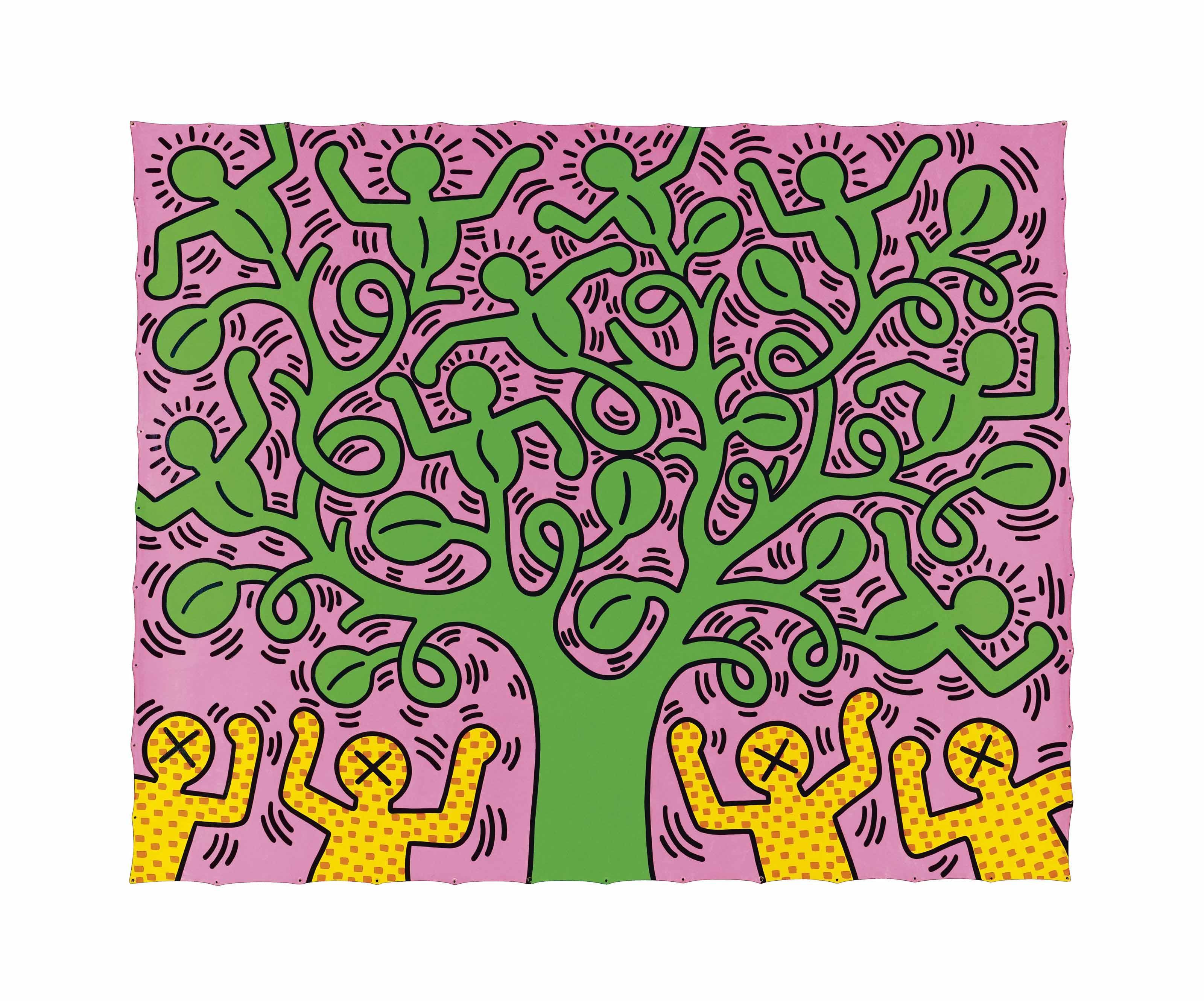 Tree of Life by Keith Haring | Art.Salon