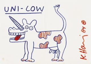 Keith Haring - Uni-Cow