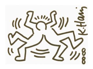 Keith Haring - Untitled, 1988