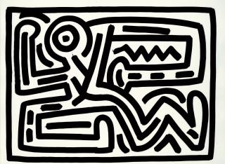 Keith Haring - Untitled #6