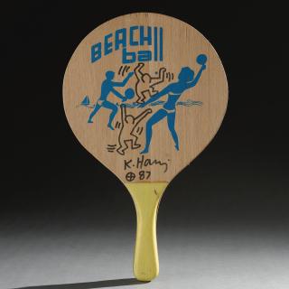 Keith Haring - Untitled (Beachball Paddle)