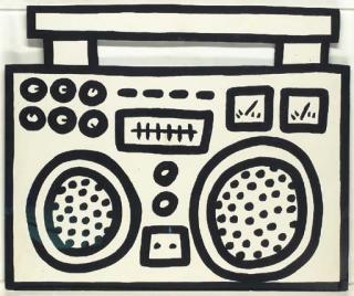 Keith Haring - Untitled (Boombox)
