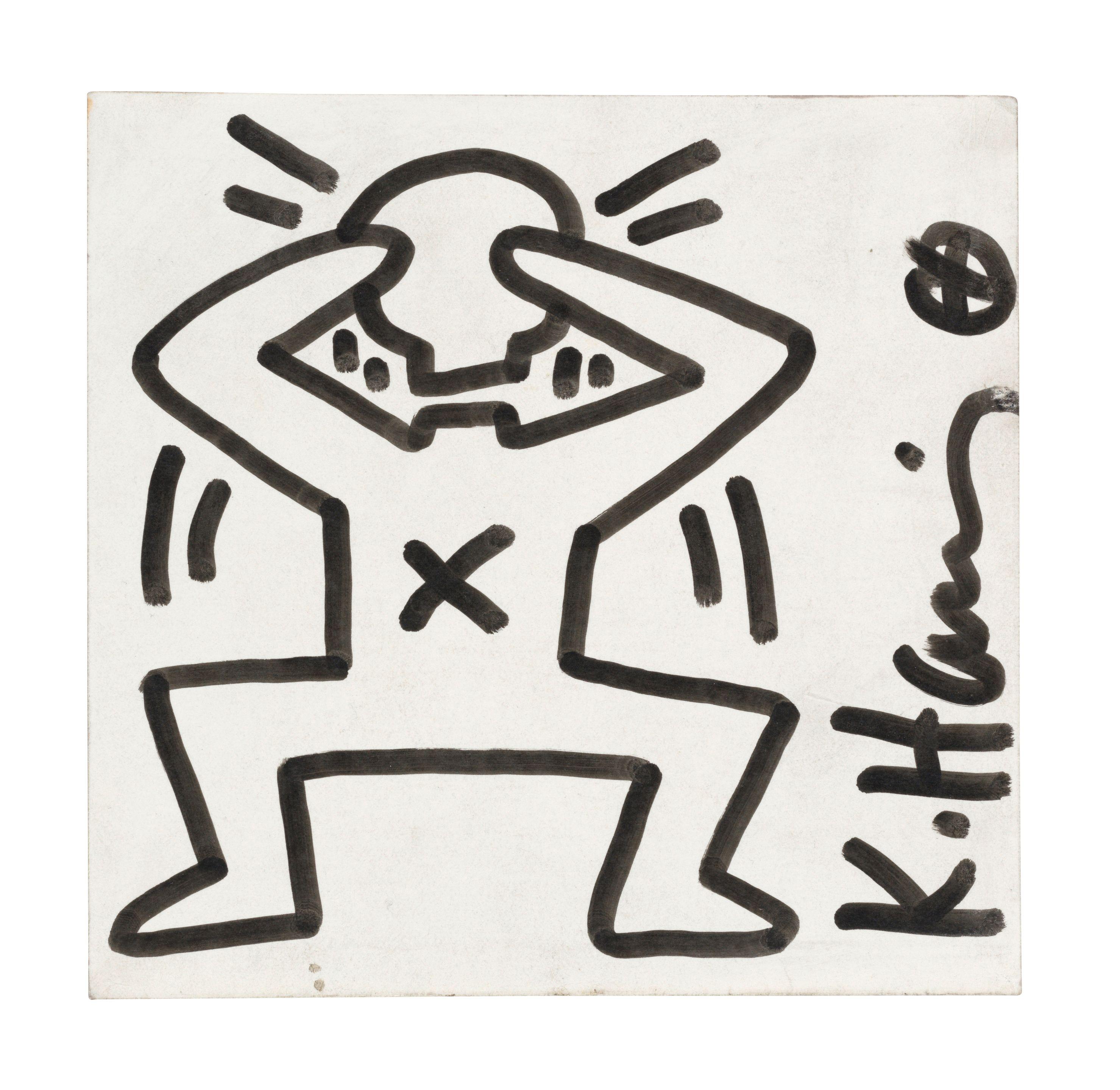 Keith Haring - Untitled, circa 1985